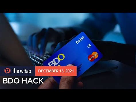 bdo teller scandal|BDO hackers identified, UnionBank freezes accounts involved.
